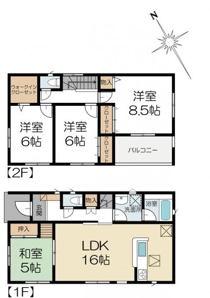 新築戸建 水戸市酒門町 JR常磐線(取手〜いわき)水戸駅 2180万円