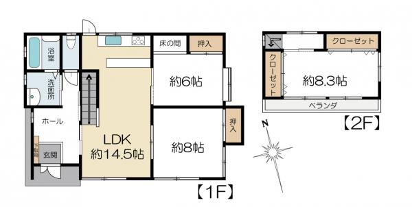 中古戸建 水戸市元吉田町 JR常磐線(取手〜いわき)水戸駅 1890万円