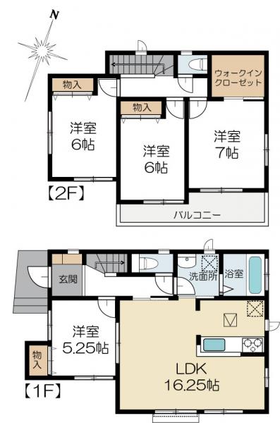 新築戸建 水戸市浜田2丁目 JR常磐線(取手〜いわき)水戸駅 2190万円
