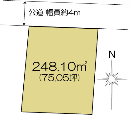 土地 水戸市千波町 JR常磐線(取手〜いわき)水戸駅 1250万円