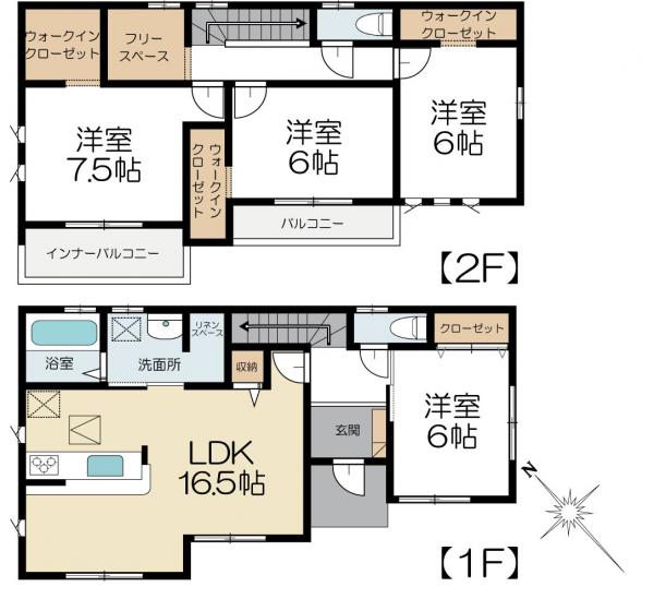 新築戸建 水戸市元吉田町 JR常磐線(取手〜いわき)水戸駅 2880万円