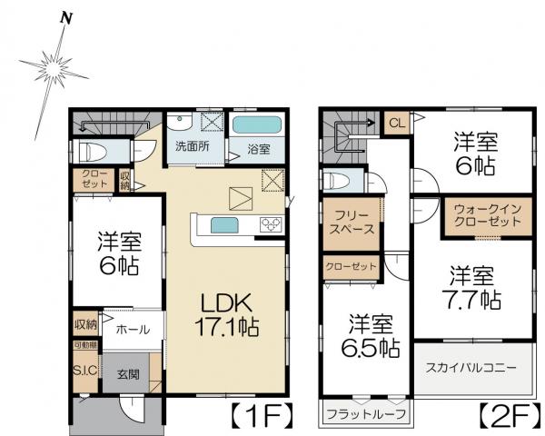 新築戸建 水戸市元吉田町 JR常磐線(取手〜いわき)水戸駅 2650万円