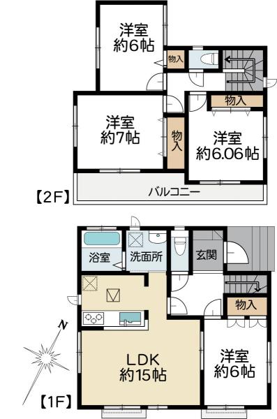 新築戸建 水戸市住吉町 JR常磐線(取手〜いわき)水戸駅 1890万円