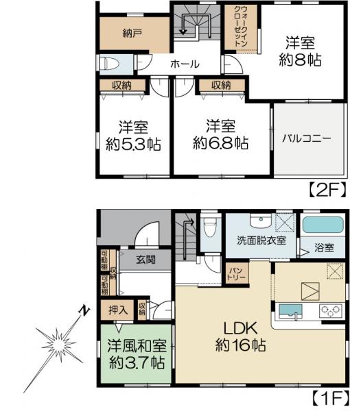新築戸建 水戸市見川町 JR常磐線(取手〜いわき)水戸駅 2390万円