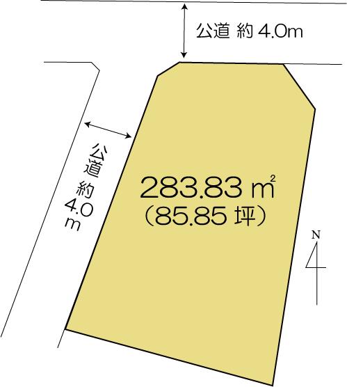 土地 水戸市元吉田町 JR常磐線(取手〜いわき)水戸駅 1280万円