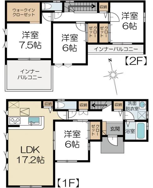 新築戸建 水戸市千波町 JR常磐線(取手〜いわき)水戸駅 3090万円