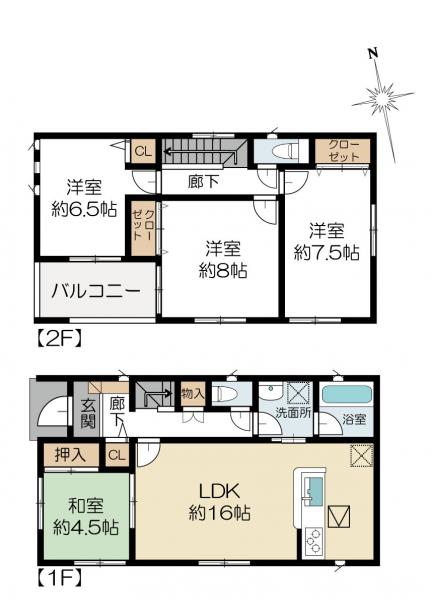 新築戸建 水戸市東野町 JR常磐線(取手〜いわき)水戸駅 2380万円