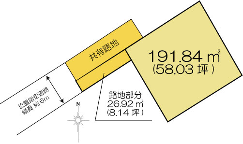 土地 水戸市松本町 JR常磐線(取手〜いわき)水戸駅 500万円