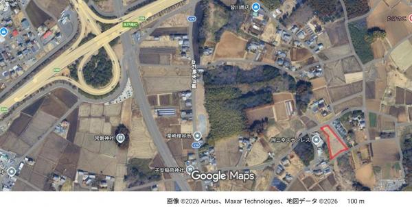 土地 水戸市元石川町 JR常磐線（取手〜いわき）水戸駅 550万円
