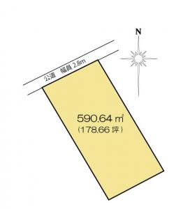 土地 水戸市酒門町4620-1 JR常磐線（取手〜いわき）水戸駅 8000000