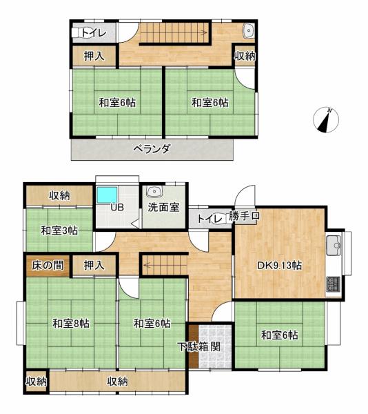 中古戸建 水戸市笠原町 JR常磐線（取手〜いわき）水戸駅 1,899万円