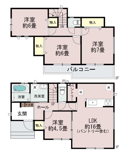新築戸建 水戸市元吉田町 JR常磐線（取手〜いわき）水戸駅 2,590万円