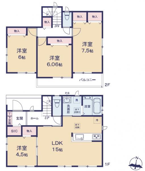 新築戸建 水戸市見和３丁目 JR常磐線（取手〜いわき）赤塚駅 2,590万円