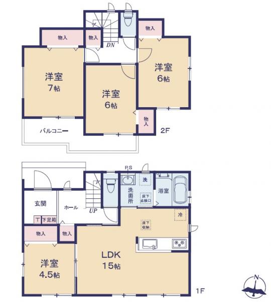新築戸建 水戸市見和３丁目 JR常磐線（取手〜いわき）赤塚駅 2,690万円