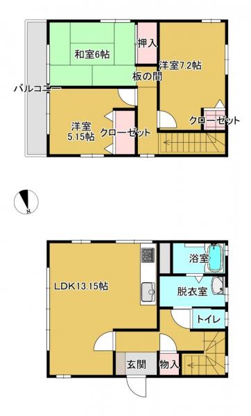 中古戸建 水戸市姫子2丁目 JR常磐線(取手〜いわき)赤塚駅 1,249万円