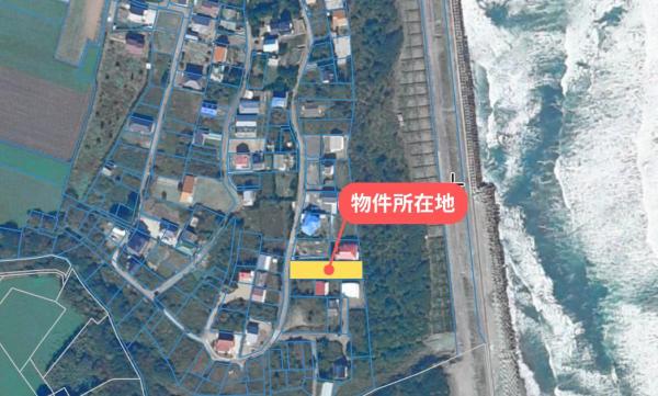 土地 鉾田市荒地 鹿島臨海鉄道鹿島旭駅 350万円