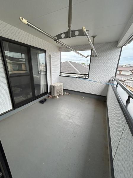 水戸市元吉田町　中古戸建 バルコニー 