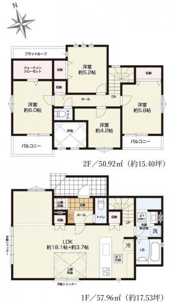 新築戸建 水戸市小吹町 JR常磐線（取手〜いわき）水戸駅 2,699万円
