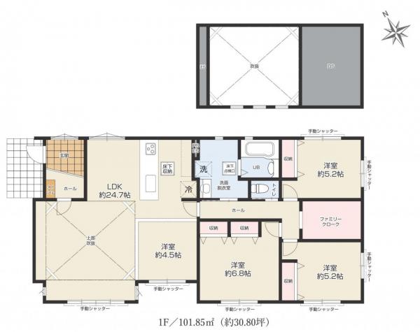 新築戸建 水戸市小吹町 JR常磐線（取手〜いわき）水戸駅 2,599万円