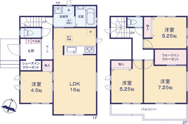 新築戸建 水戸市西原１丁目 JR常磐線（取手〜いわき）水戸駅 2,690万円
