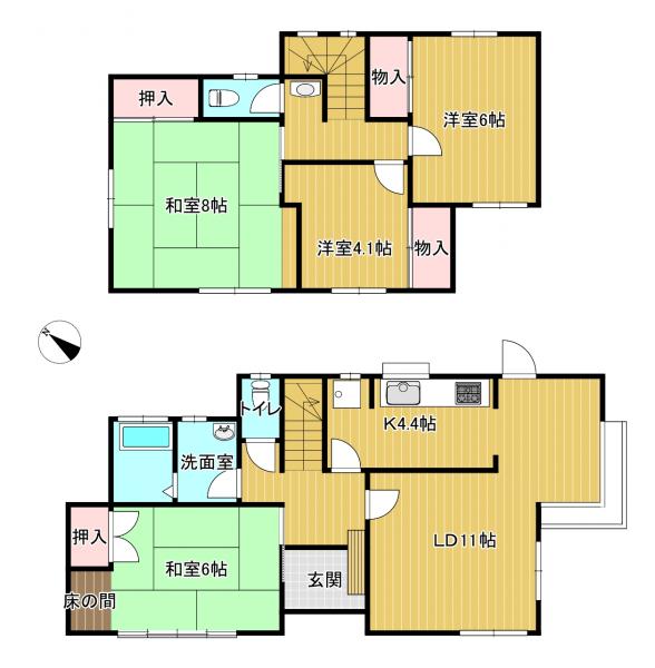 中古戸建 水戸市元吉田町 JR常磐線（取手〜いわき）水戸駅 1,599万円