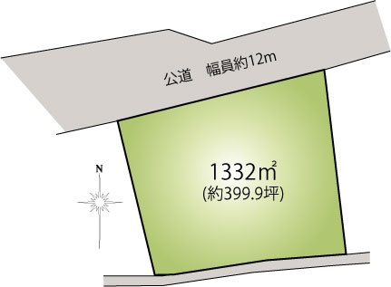 土地 水戸市成沢町 JR常磐線（取手〜いわき）赤塚駅 120万円