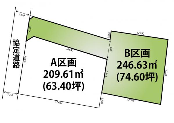 土地 水戸市千波町 JR常磐線（取手〜いわき）水戸駅 1,180万円