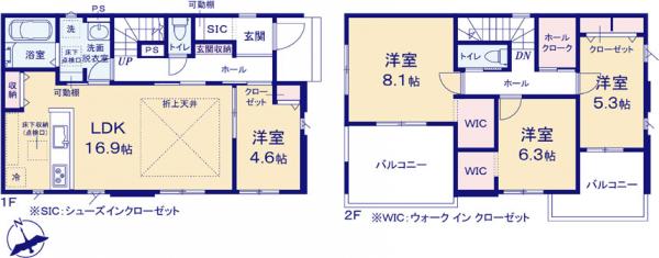 新築戸建 水戸市東前町 JR常磐線（取手〜いわき）水戸駅 2,799万円