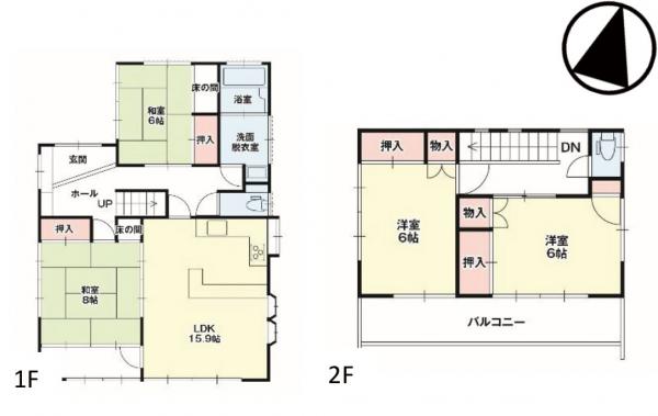 中古戸建 水戸市元吉田町 JR常磐線（取手〜いわき）水戸駅 2,399万円