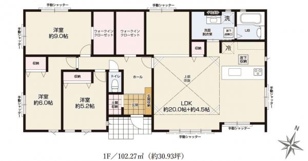 新築戸建 水戸市吉沢町 JR常磐線（取手〜いわき）水戸駅 2,999万円