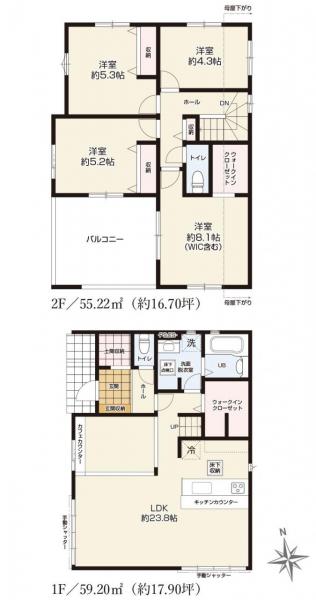 水戸市元吉田町 新築戸建