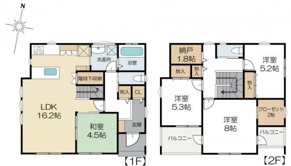 新築戸建 茨城県水戸市石川2丁目 JR常磐線(取手~いわき)赤塚駅 3190万円
