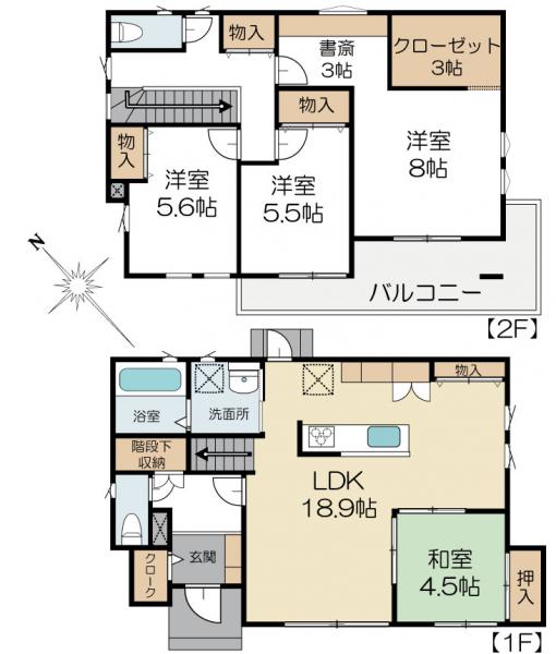 新築戸建 茨城県水戸市河和田2丁目2230-17 JR常磐線(取手~いわき)水戸駅 2990万円