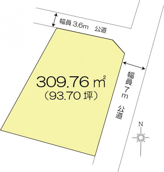 土地 茨城県水戸市米沢町475ー1 JR常磐線(取手~いわき)水戸駅 1180万円