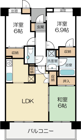 中古マンション 茨城県水戸市千波町1245−1 JR常磐線(取手~いわき)水戸駅 1230万円