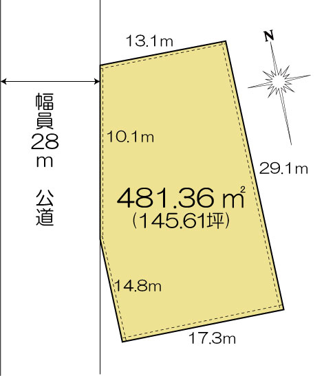 土地 茨城県水戸市元吉田町322-1 JR常磐線(取手~いわき)水戸駅 7000万円