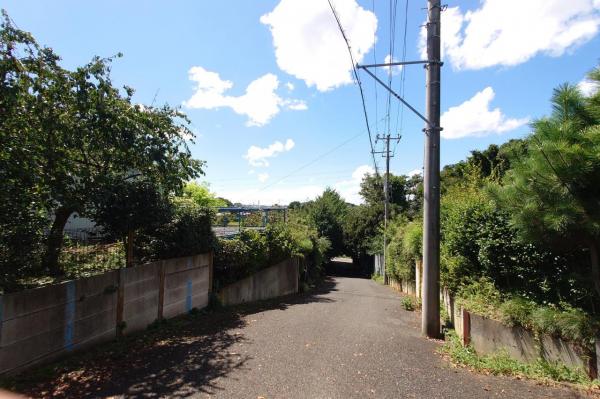 柏市高柳　土地 現地土地写真 