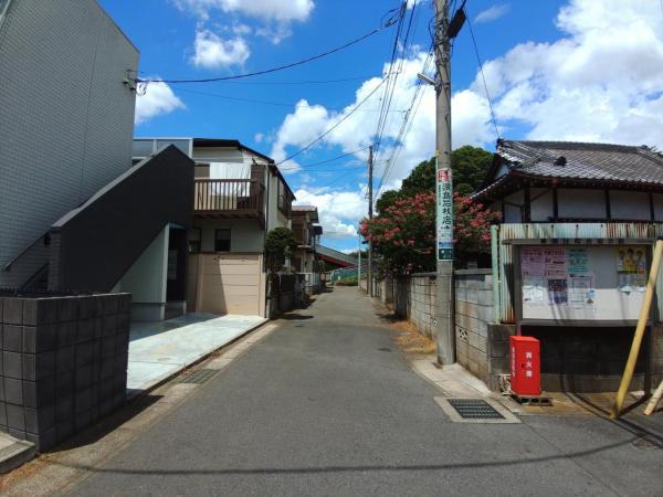 柏市豊住４丁目　土地 前面道路含む現地写真 