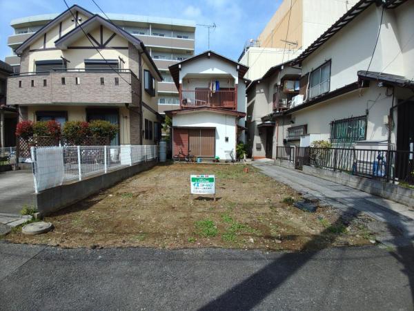 柏市富里３丁目　土地 現地土地写真 