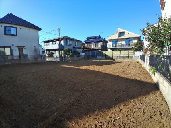柏市今谷上町　土地 現地土地写真 