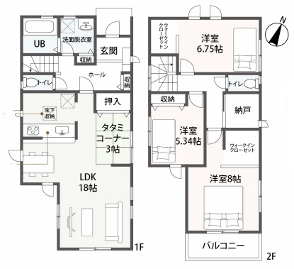 新築戸建 岡崎市下佐々木町字屋敷 JR東海道本線(熱海〜米原)西岡崎駅 2780万円