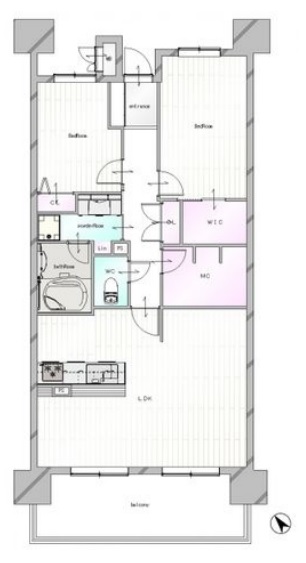 中古マンション 安城市三河安城南町2丁目 JR東海道本線(熱海〜米原)三河安城駅 3890万円