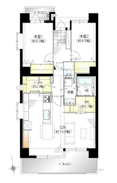中古マンション 愛知県知立市谷田町本林3丁目6番地5 JR東海道本線(熱海〜米原)東刈谷駅 1980万円