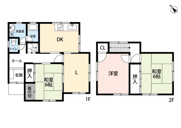 中古戸建 愛知県安城市安城町名広 名鉄西尾線南安城駅 1490万円