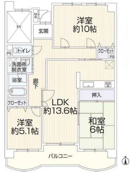 中古マンション 愛知県安城市花ノ木町7番18号 東海道本線安城駅 2199万円