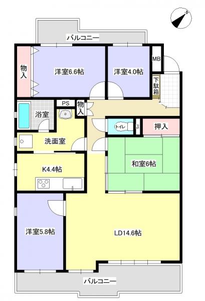 中古マンション 浜松市中区高丘北1丁目 JR東海道本線(熱海〜米原)浜松駅 980万円