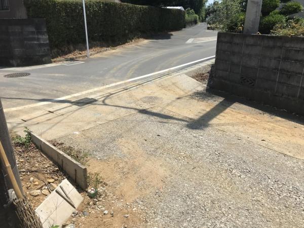 浜松市中央区富塚町中平 現地土地写真 