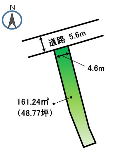 浜松市中央区市野町土地 区画図 