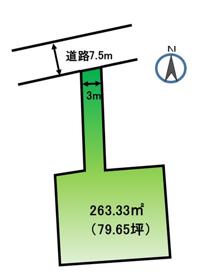 土地 浜松市中央区三島町 JR東海道新幹線浜松駅 1,500万円