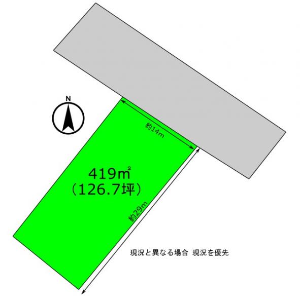 土地 牧之原市勝俣1668-2 JR東海道本線(熱海〜米原)藤枝駅 630万円
